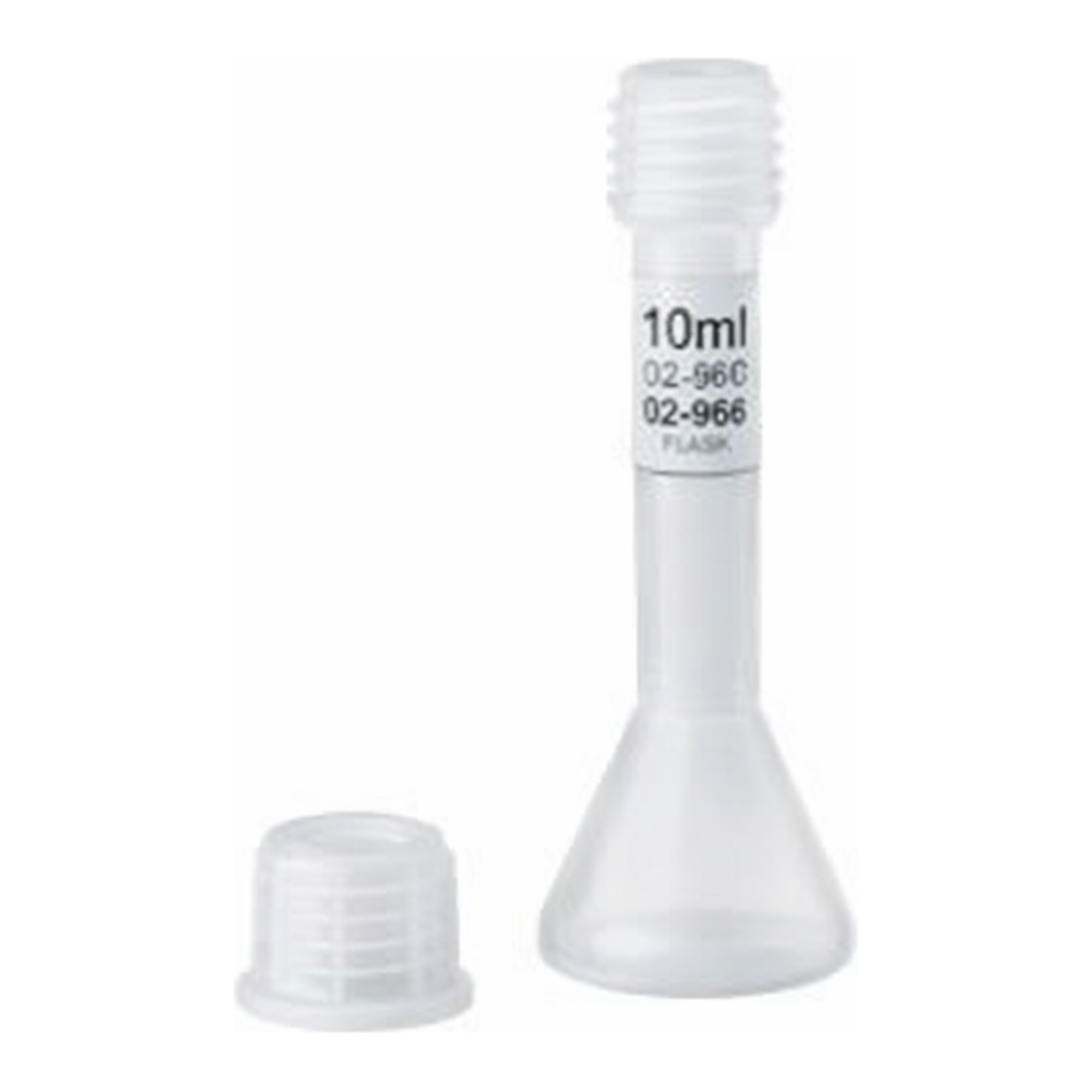 AS ONE PP Volumetric Flask (With Screw Cap) 10mLand others