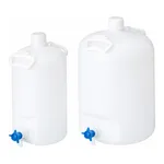 AS ONE Handy Bottle with Stopcock 10L with Narrow-Mouth Cockand others