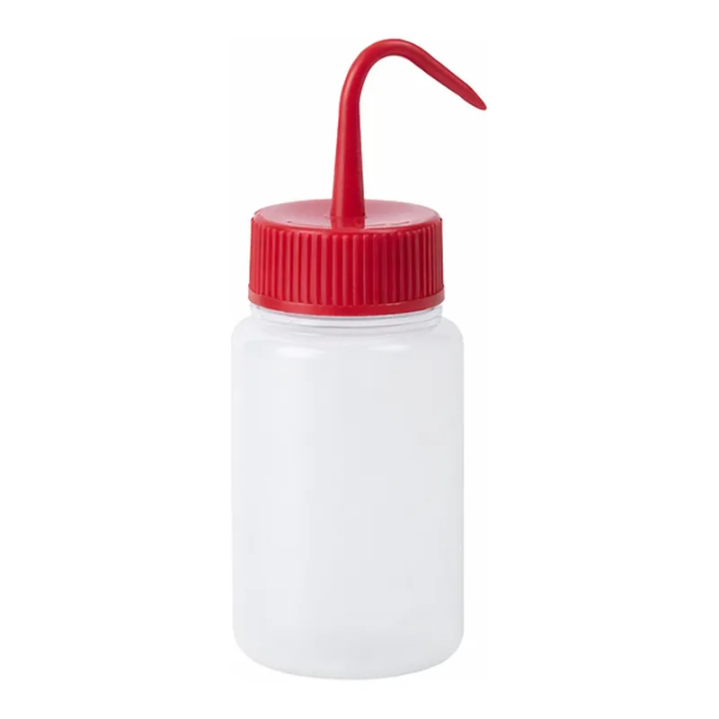 AS ONE Washing Bottle Colorful Variation Wide-Mouth Red 250mLand others