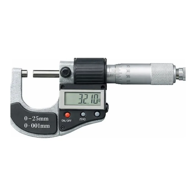 AS ONE Digital Micrometer (Measurement Range 0 to 25mm) DM025