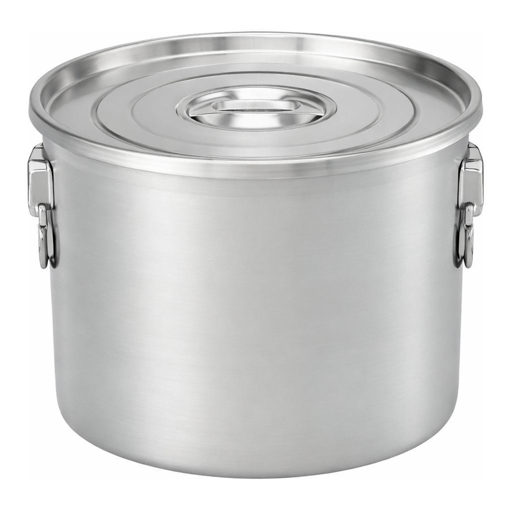 AS ONE Stainless Steel Tank (Shallow Type With Lid) 2.9Land others