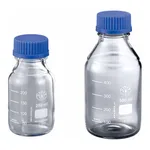 AS ONE Screw-Top Medium Bottle SCC White 100mLand others