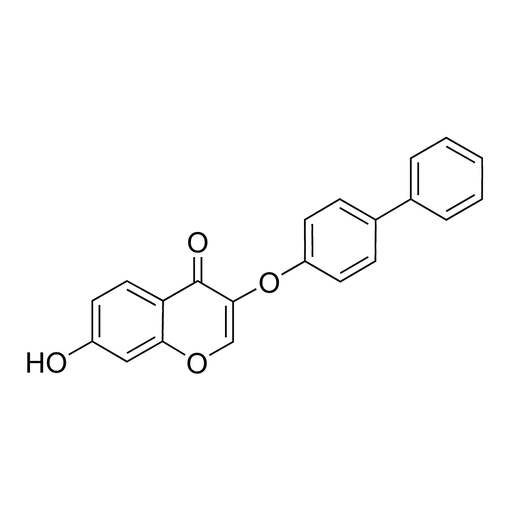 Merck 3-([1,1'-Biphenyl]-4-yloxy)-7-hydroxy-4H-chromen-4-one
