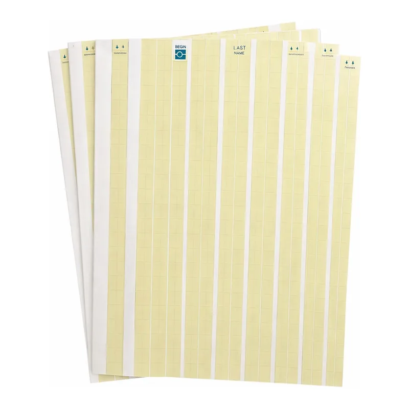 Brady LaserTab Series High Temperature Amber Polyimide Labels