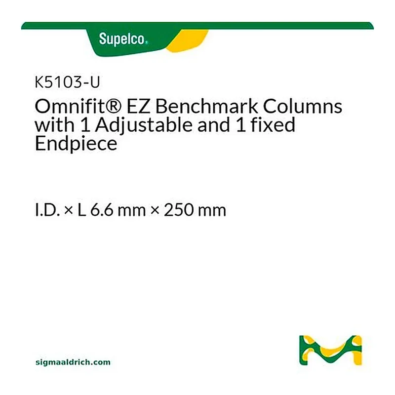Merck OMNIFIT EZ COLUMN 6.6MM/250MM 1XF 1XA