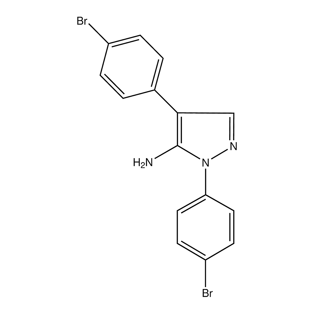Merck 1,4-Bis(4-bromophenyl)-1H-pyrazol-5-amine