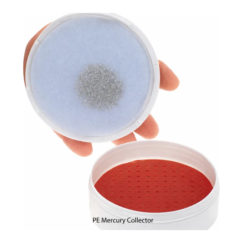Daihan Science Burkle Mercury Collector, with Collection Foam Pad of PE, Φ105×h 48mm<br>For Me