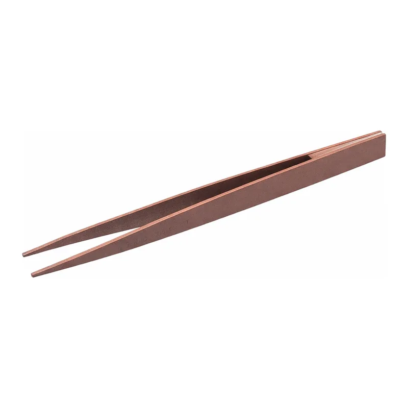 Daihan Science Anti-static Wood Bamboo Tweezers, Length150mm, 정전기 방지용 대나무 트위저