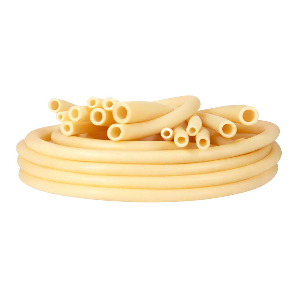 Daihan Science Pure Latex Rubber Tubing, Light Amber, id Φ4~Φ15mm<br>For General- & Vacuum-Use,