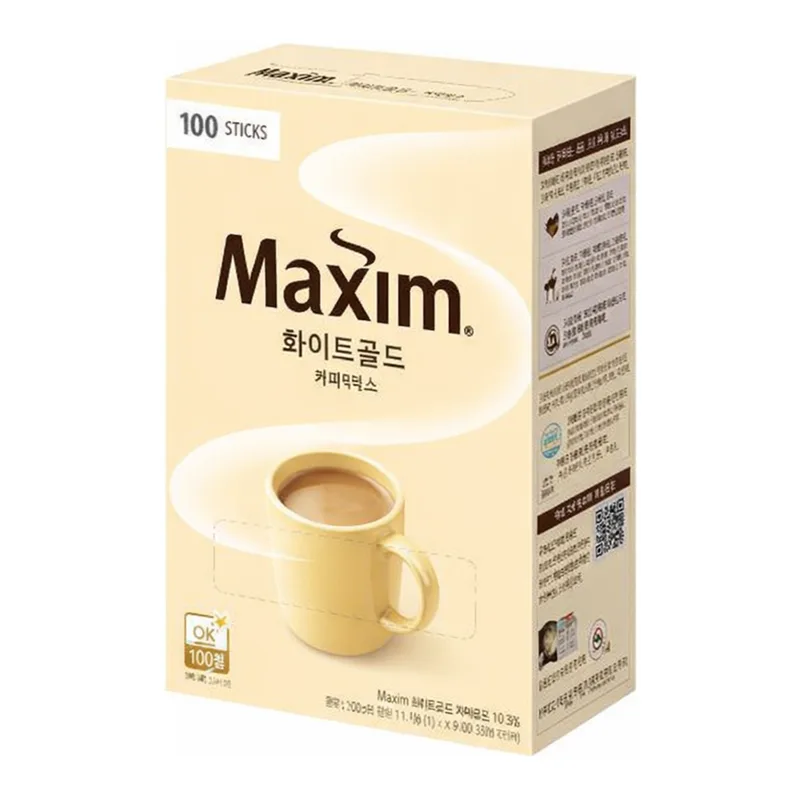 OFFICENEX 맥심 화이트골드 커피믹스(11.7g*100T/동서식품)