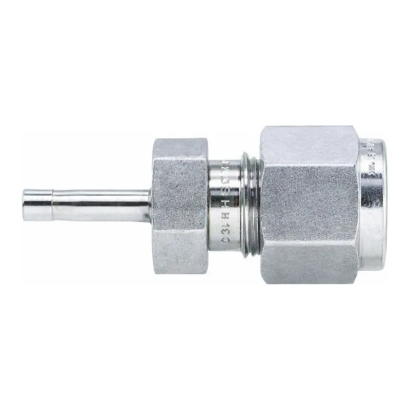 Restek Swagelok Fitting, Stainless Steel, 1/8in to 1/4in Tube End Reducer, 2-pk