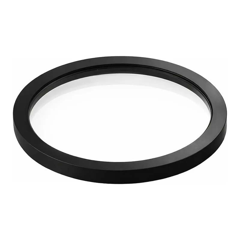 Thermo Fisher Scientific Glass Lids for FreeZone Freeze Drying Systems, Dia.: 14 in.; Thickness: 0.5 in.; 0.25 in. plastic cover and black neoprene gasket; Large