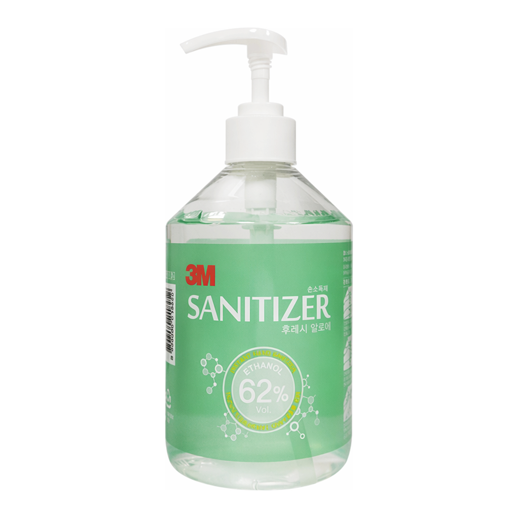 Daihan Science 3M Hand Instant Sanitizer, Sodium Hyaluronate, 62% Ethanol & Aloe Extract Conta