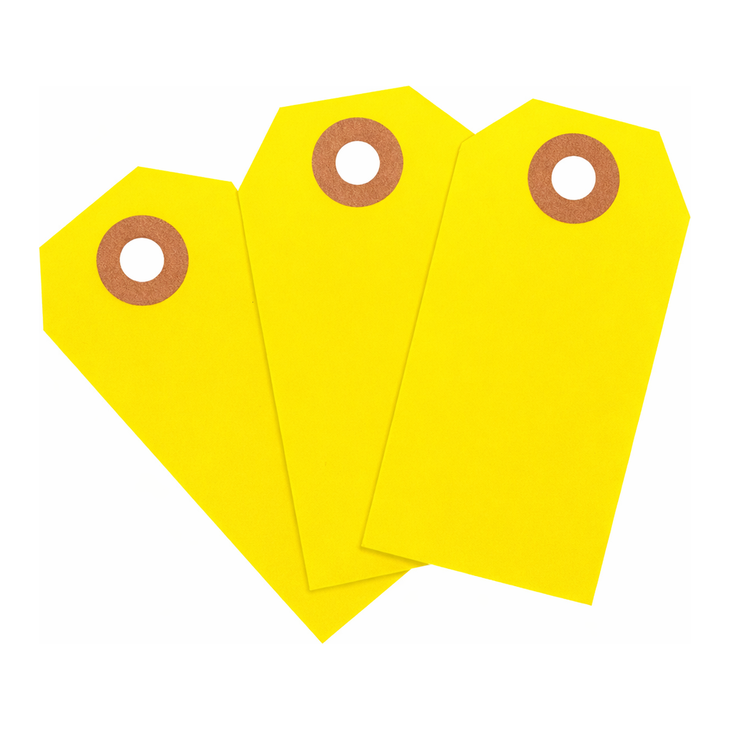 Brady Blank Heavy Duty Yellow Tags