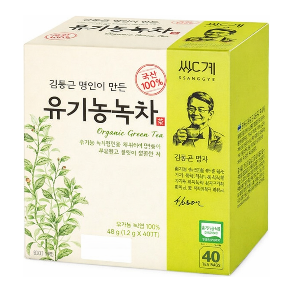 OFFICENEX 김동곤 명인차 유기농녹차(1.2g*40T/쌍계명차)