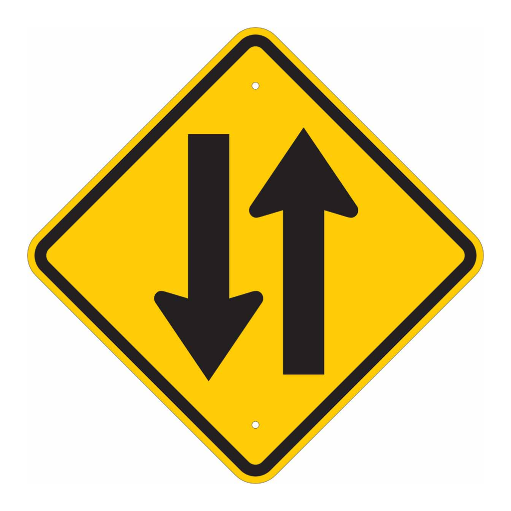 Brady 2-Way Traffic Picto Sign