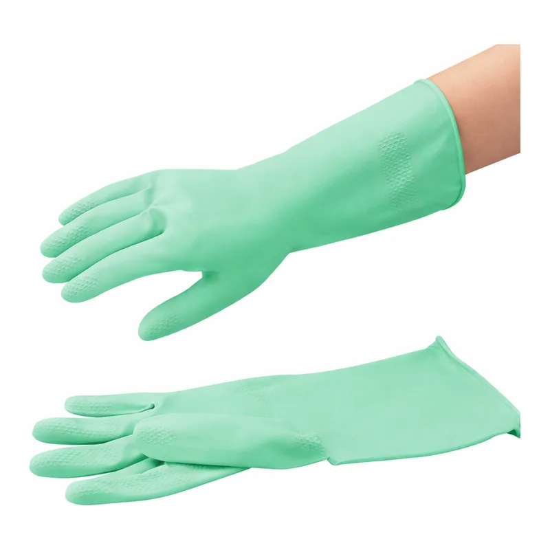 AS ONE Pliant Natural Rubber Glove (Medium Thickness) 300mm, 부드러운 천연고무장갑(중간 두께) 300mm