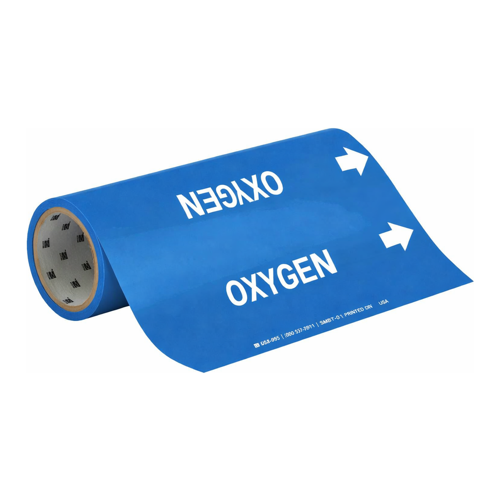 Brady OXYGEN Roll Form Pipe Marker