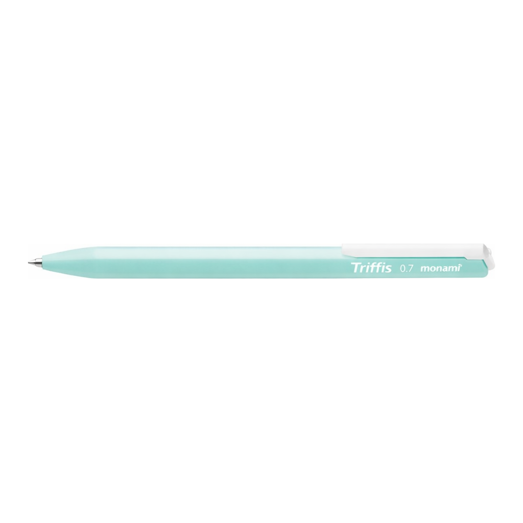 OFFICENEX 모나미 트리피스 파스텔 민트(0.7mm 잉크색:검정)