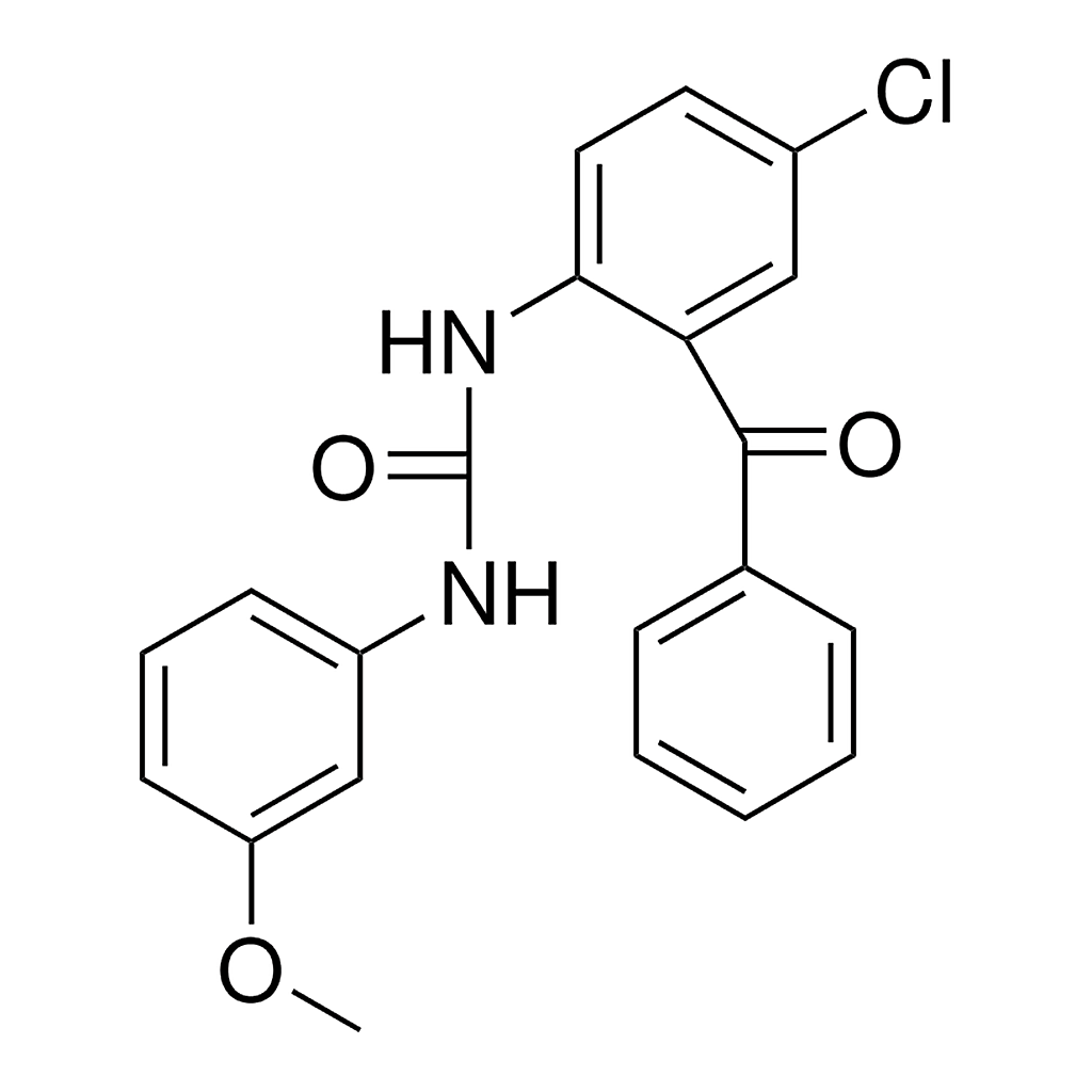 Merck 1-(M-ANISYL)-3-(2-BENZOYL-4-CHL-