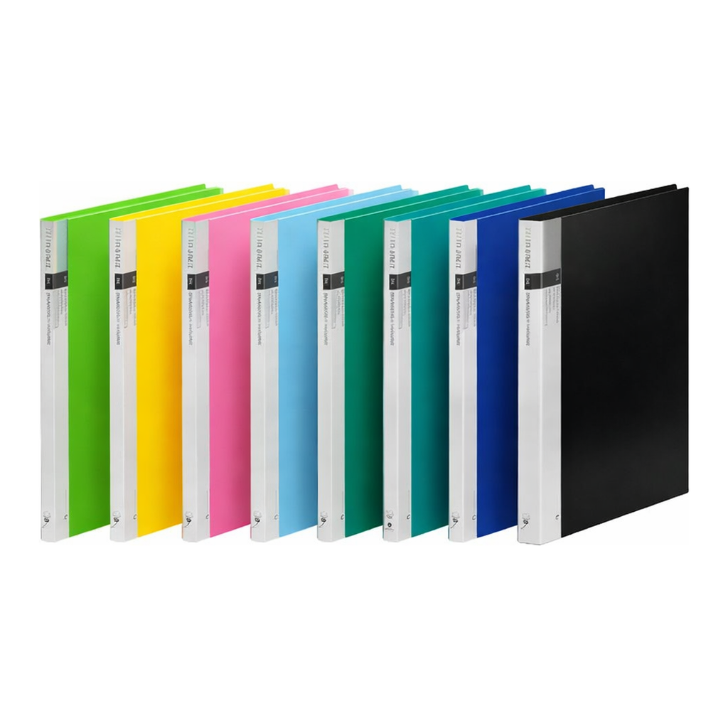 OFFICENEX 문화 인덱스 클리어화일 40매(A4/하늘/F5521-776)친환경 인증 상품