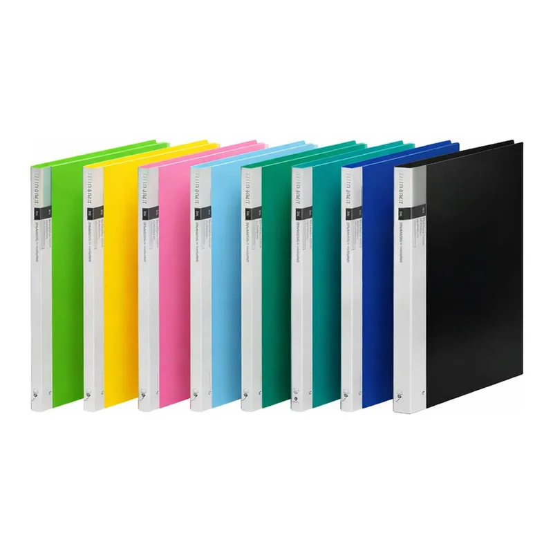 OFFICENEX 문화 인덱스 클리어화일 40매(A4/하늘/F5521-776)친환경 인증 상품