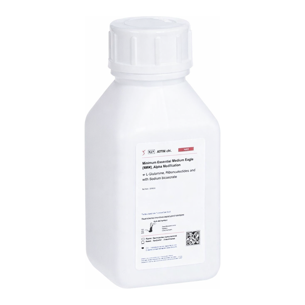 Himedia Minimum Essential Medium Eagle (MEM) (Alpha Modification) w/ L-Glutamine w/o Deoxyribonucleosides, Ribonucleosides and Sodium bicarbonate