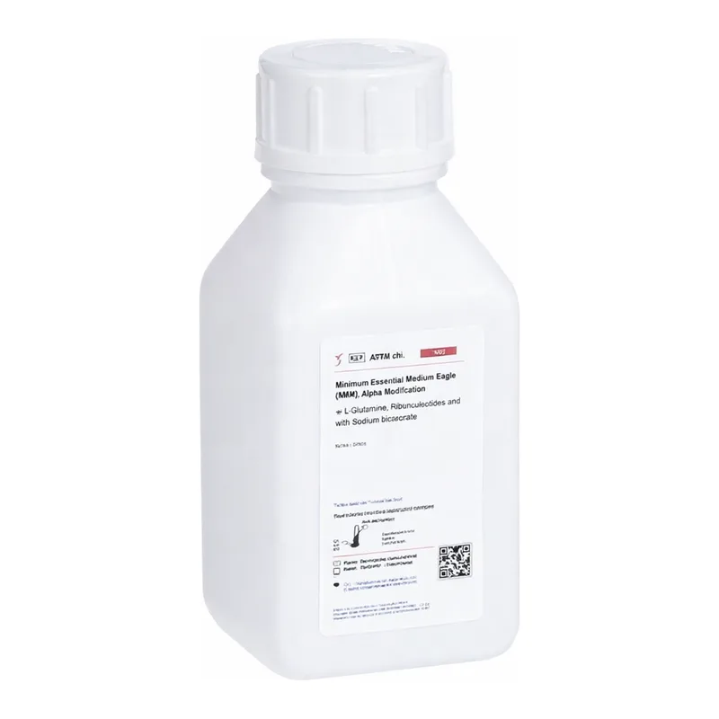Himedia Minimum Essential Medium Eagle (MEM) (Alpha Modification) w/ L-Glutamine w/o Deoxyribonucleosides, Ribonucleosides and Sodium bicarbonate