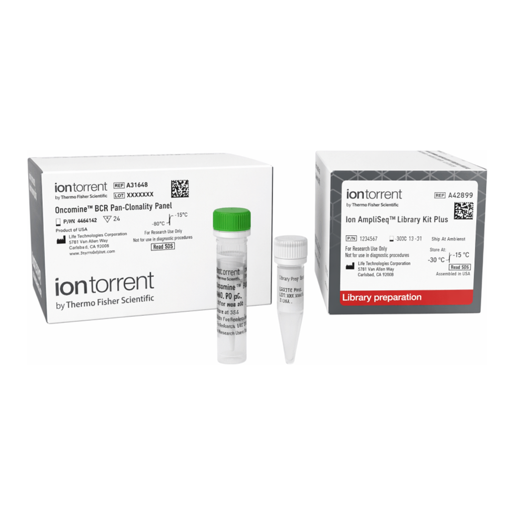 Thermo Fisher Scientific Oncomine BCR Pan-Clonality Assay (IGH, IGK, IGL, KDE/Cint- FR3-J), DNA, 96 reactions
