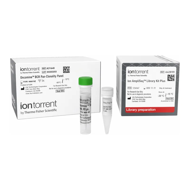 Thermo Fisher Scientific Oncomine BCR Pan-Clonality Assay (IGH, IGK, IGL, KDE/Cint- FR3-J), DNA, 96 reactions