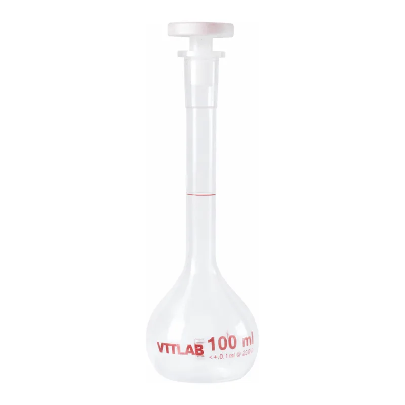 Daihan Science VITLAB PMP A-class Certified Volumetric Flask, Crystal-clean, Quality Traceable