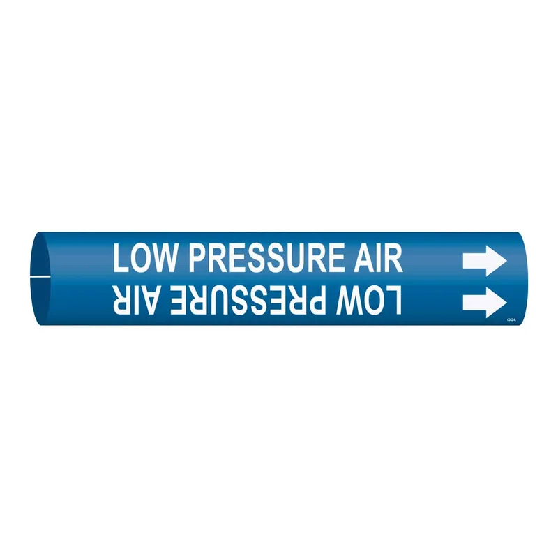 Brady LOW PRESSURE AIR Snap-On Pipe Marker
