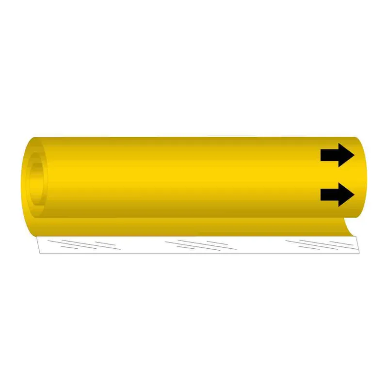 Brady Blank Yellow High Performance Pipe Marker