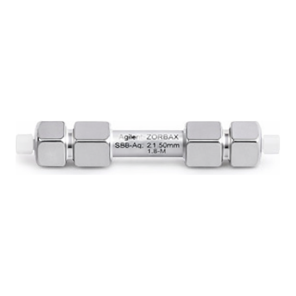 Agilent 300 Extend-C18, 2.1 x 50 mm, 3.5 micron