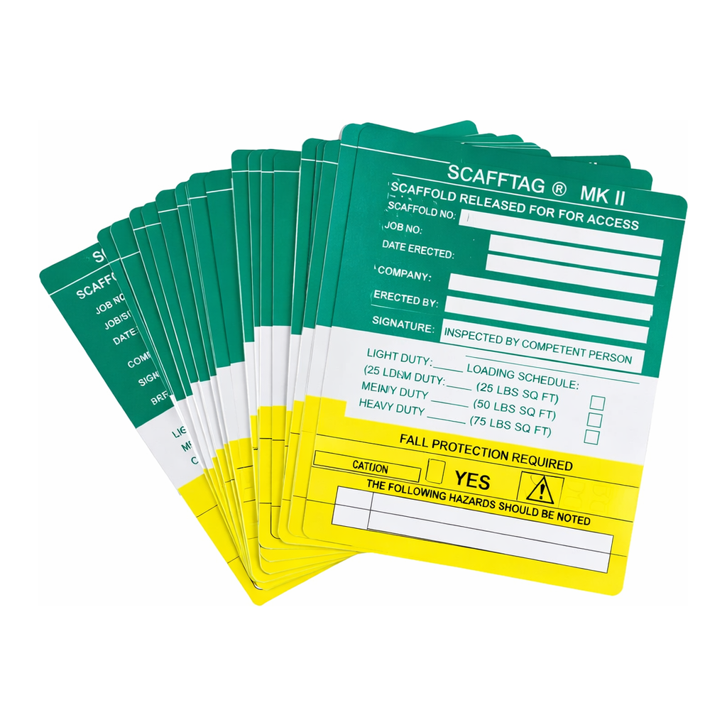 Brady SCAFFTAG Inserts