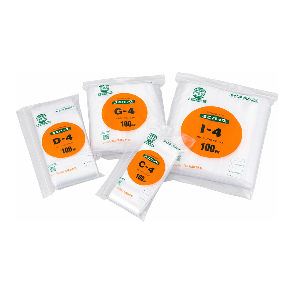 AS ONE Zipper Bag PE (γ-Ray Sterile) (UniPack®), 멸균 지퍼팩(유니팩®)(γ선멸균)