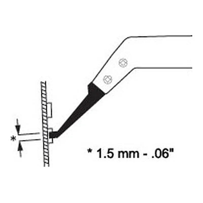 SIPEL 퀵 체인지 세라믹 핀셋 CW1309-B Tweezer