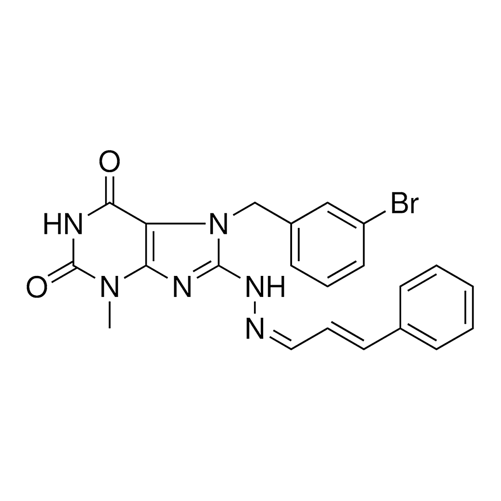 Merck 7-(3-BR-BZL)-3-ME-8-N'-(3-PH- - 50 MG&