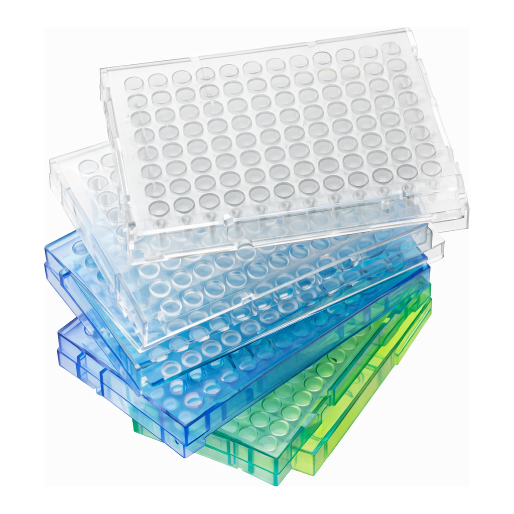 Thermo Fisher Scientific Armadillo PCR Plate, 96-well, green, semi-skirted, white wells