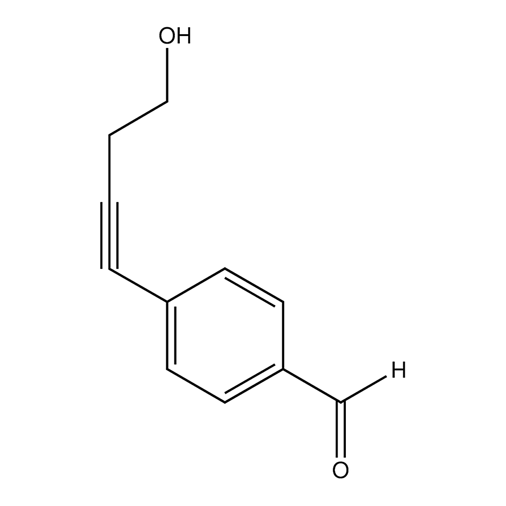 Merck 4-(4-Hydroxybut-1-yn-1-yl)benzaldehyde