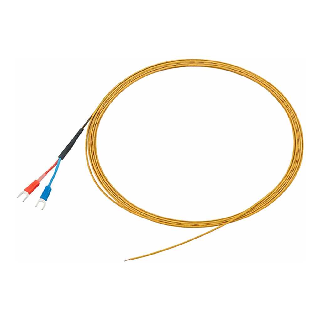AS ONE Coated K Thermocouple Glass Coated Phi 0.5 mm 1 m