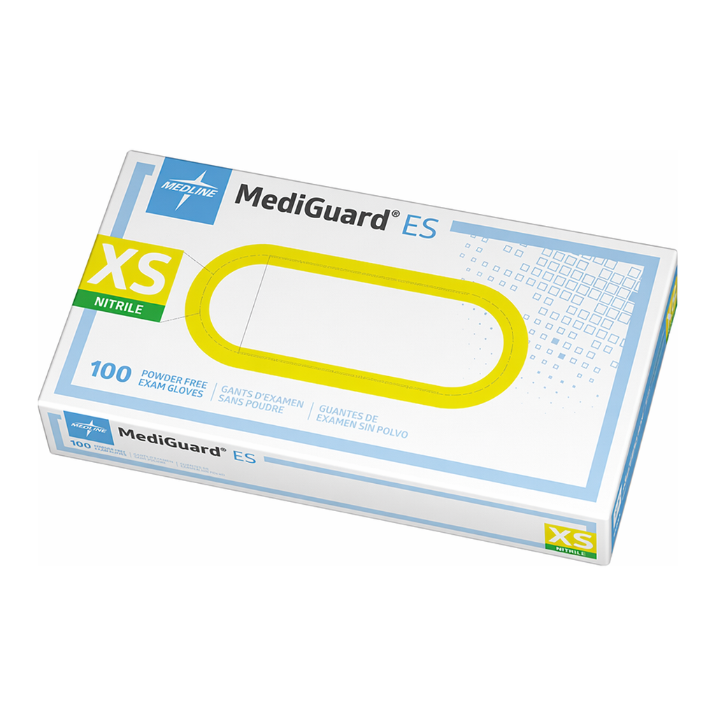Sensitive Nittile Glove, MediGuard ES 센시티브 니트릴 글로브, Powder Free