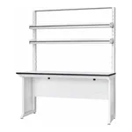 Modular Laboratory Side Table 모듈식 벽면 실험대, 선반형