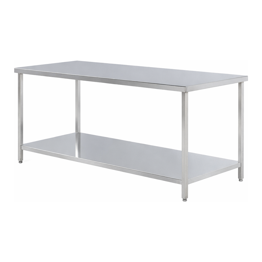 SUS Working Table for Clean Room 클린룸용 작업대, with 2-Plates
