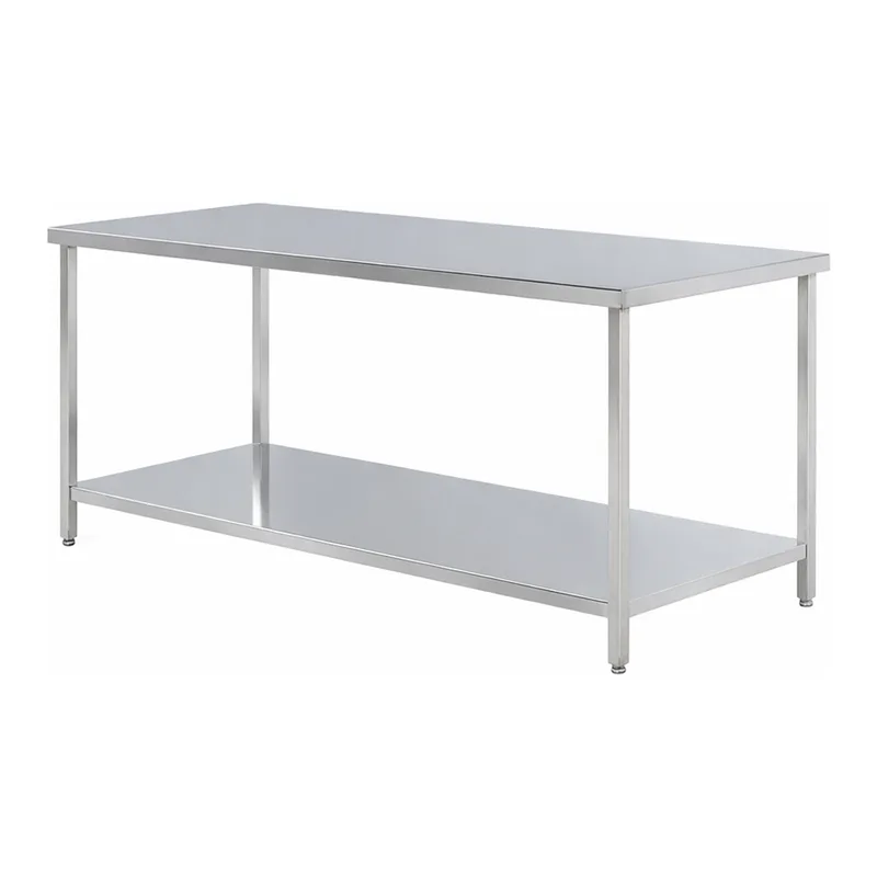 SUS Working Table for Clean Room 클린룸용 작업대, with 2-Plates