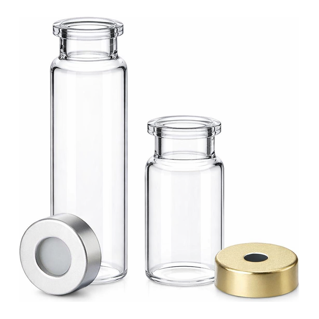 Headspace Vial, 20 mm Crimp Style 20 mm 용 크림프 탑 바이알 ①