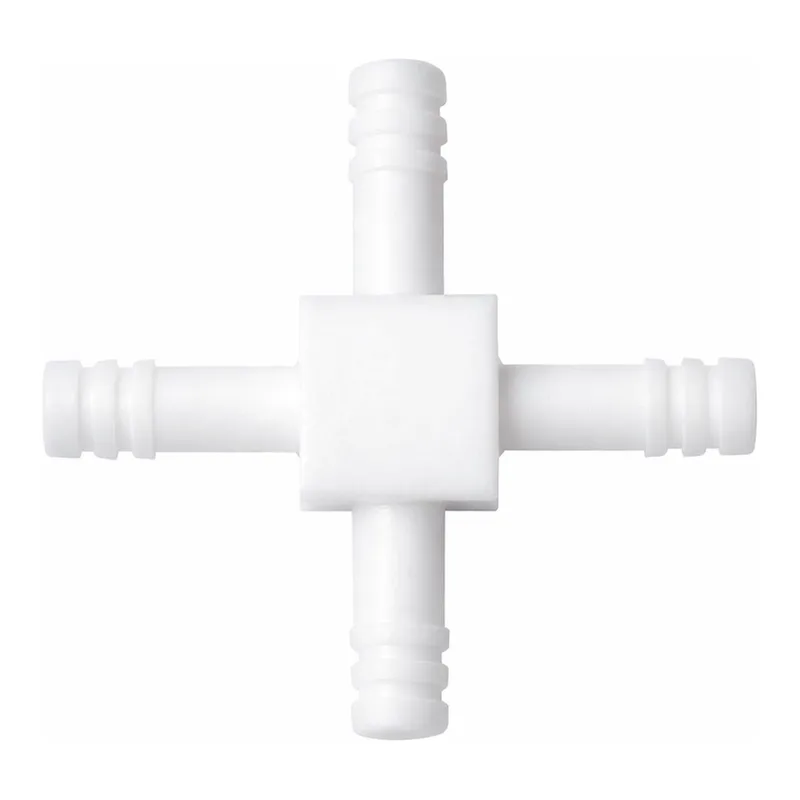 PTFE 4 Way-Type Connector PTFE 테프론 십자형 연결관