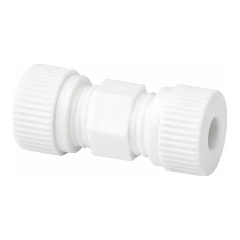 PTFE Screw Joint for Tubing Fitting PTFE 테프론 튜빙 연결 피팅