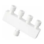 PTFE Screw-in Tube Fitting PTFE 스크류인 튜브 피팅, 분배용