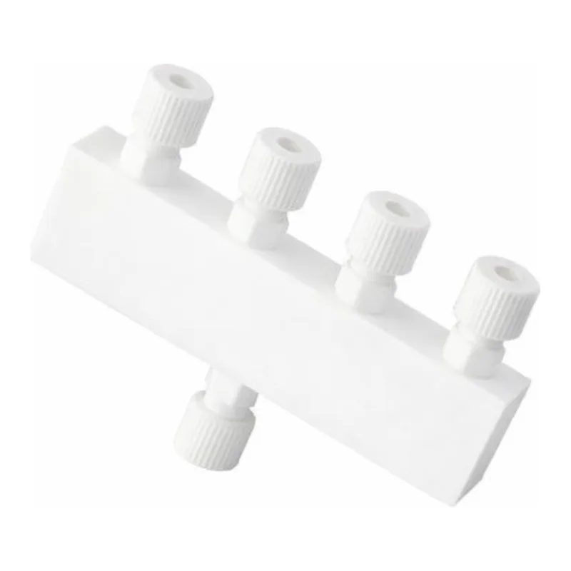 PTFE Screw-in Tube Fitting PTFE 스크류인 튜브 피팅, 분배용